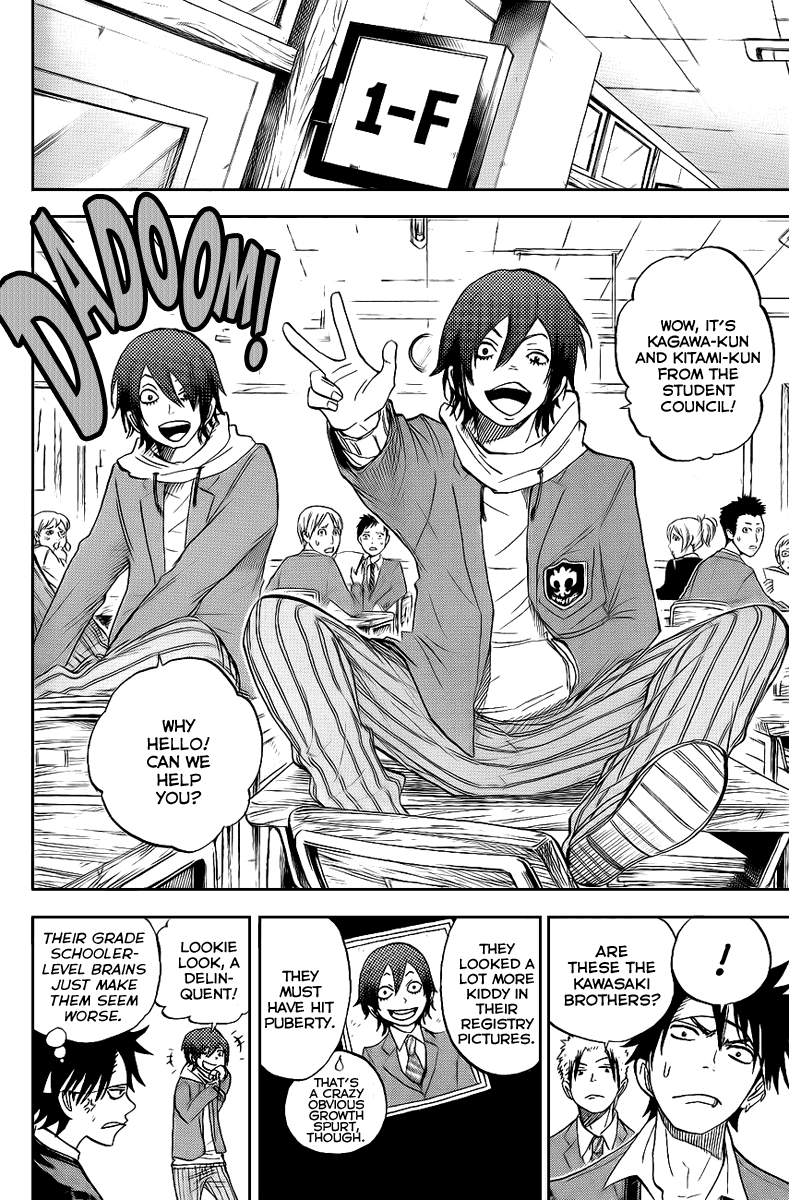Yanki-kun to Megane-chan Chapter 187 page 8 - Chapter 187: That Part Of Your New-Fangled Flashy Guy Style or Some Shit?