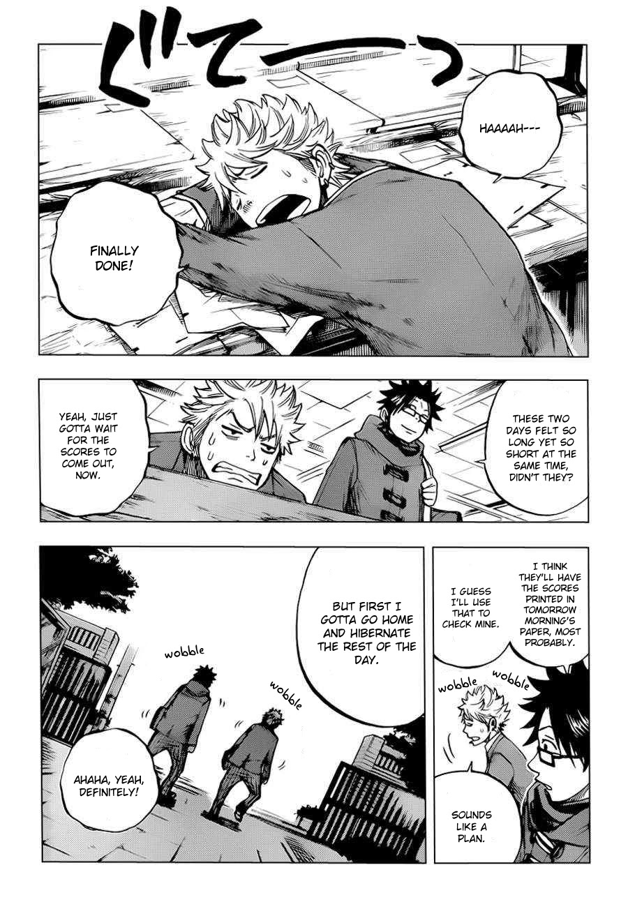 Yanki-kun to Megane-chan Chapter 195 page 14 - Chapter 195: Everyone Must Get to Tono University