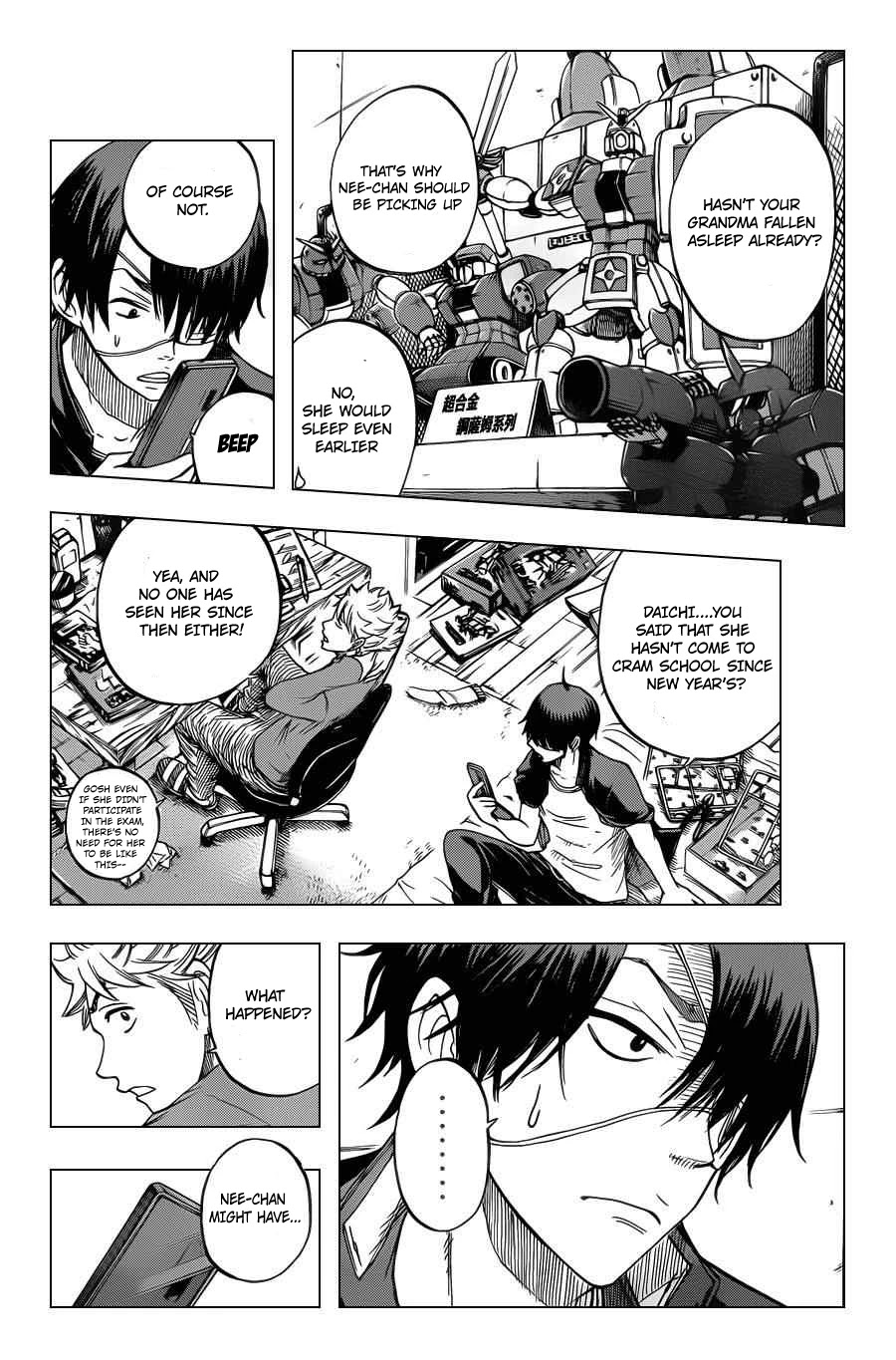 Yanki-kun to Megane-chan Chapter 197 page 14 - Chapter 197: Good Luck on the Exam