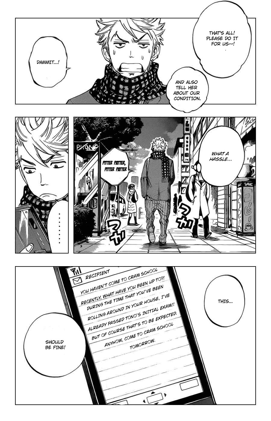 Yanki-kun to Megane-chan Chapter 197 page 8 - Chapter 197: Good Luck on the Exam