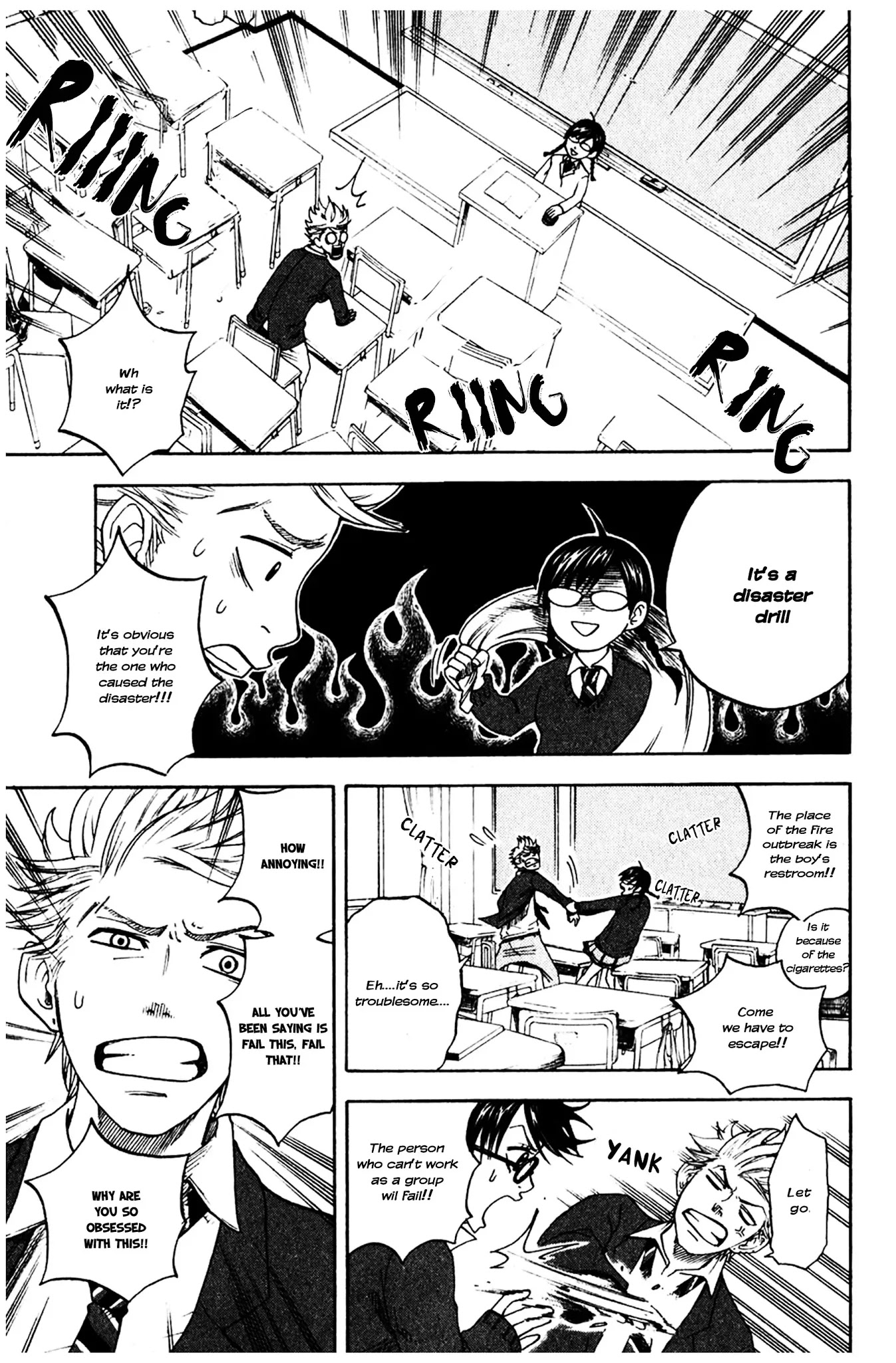 Yanki-kun to Megane-chan Chapter 2 page 15 - Chapter 2: Minus 10 Points Equals Repeat