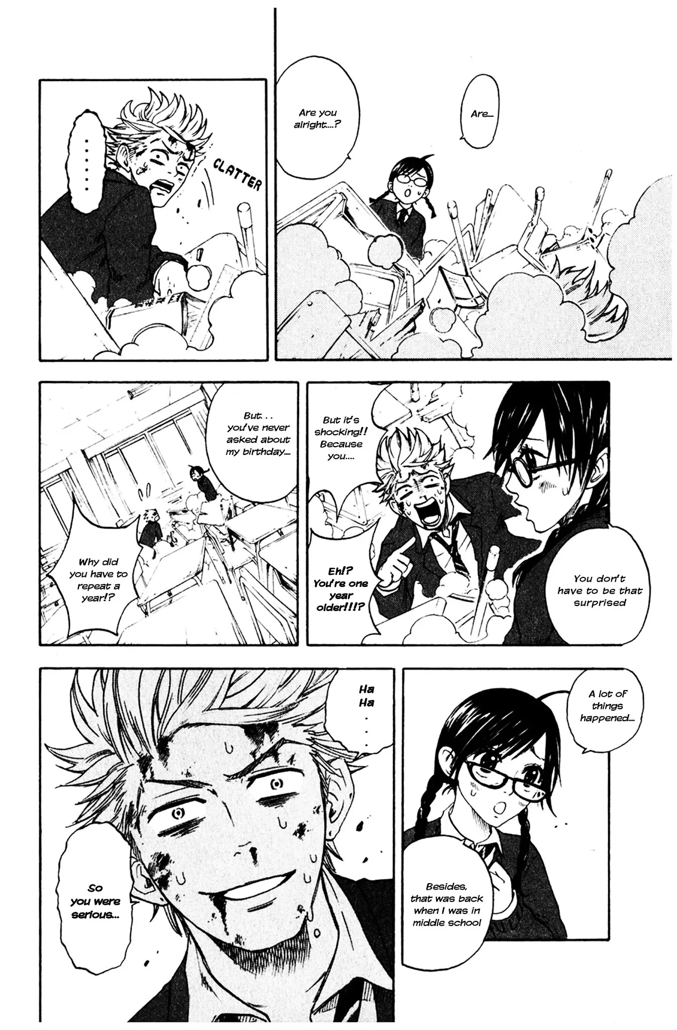Yanki-kun to Megane-chan Chapter 2 page 20 - Chapter 2: Minus 10 Points Equals Repeat