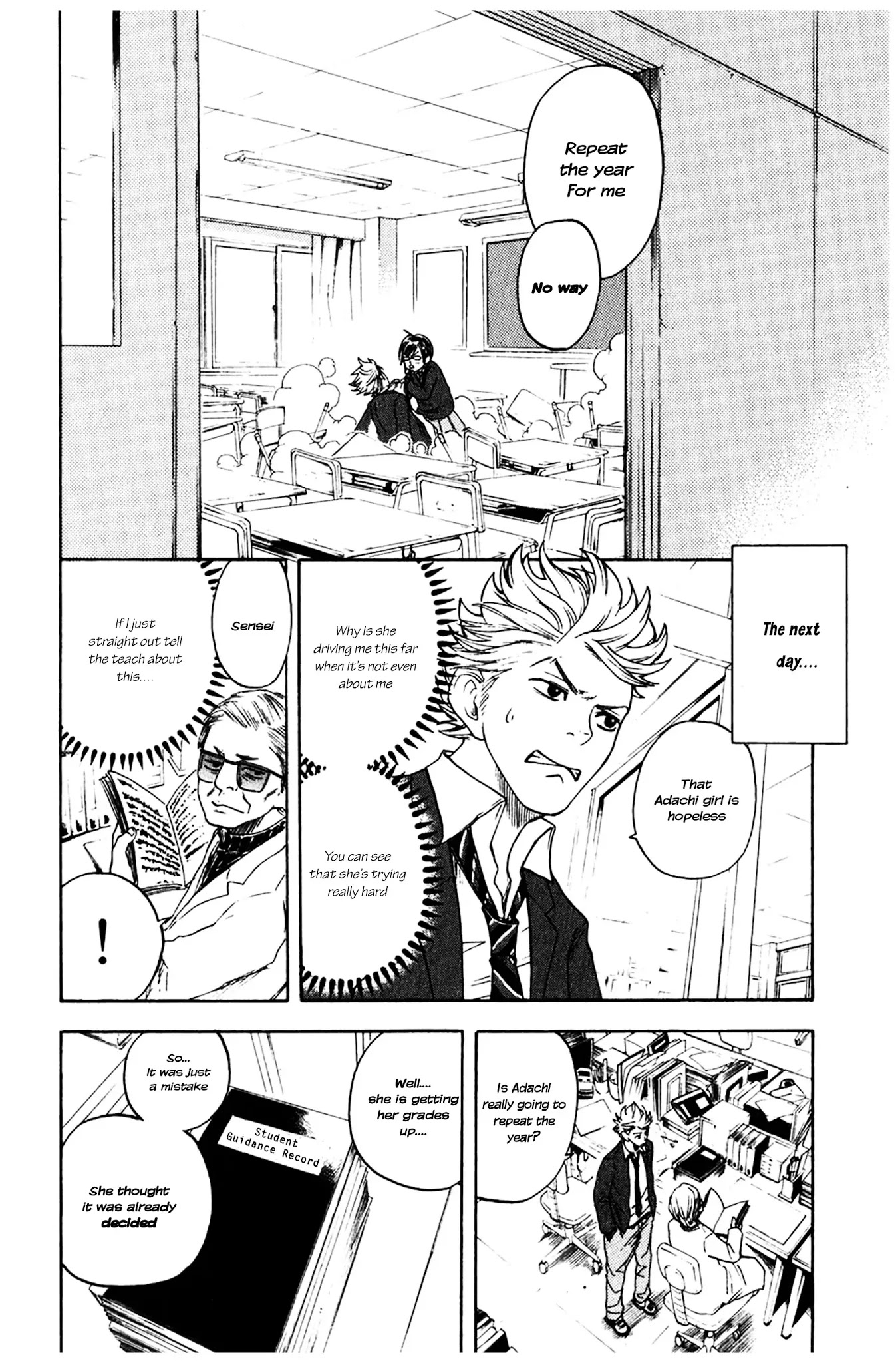 Yanki-kun to Megane-chan Chapter 2 page 22 - Chapter 2: Minus 10 Points Equals Repeat