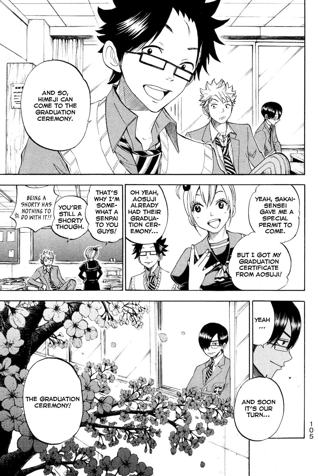 Yanki-kun to Megane-chan Chapter 208 page 1 - Chapter 208: So, Let's Go