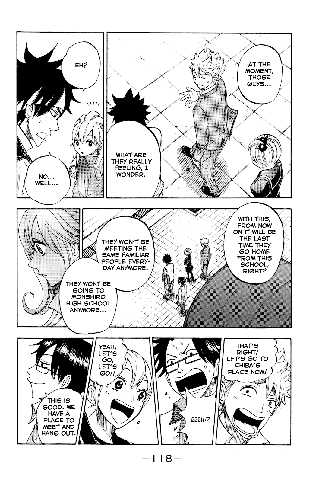 Yanki-kun to Megane-chan Chapter 208 page 14 - Chapter 208: So, Let's Go