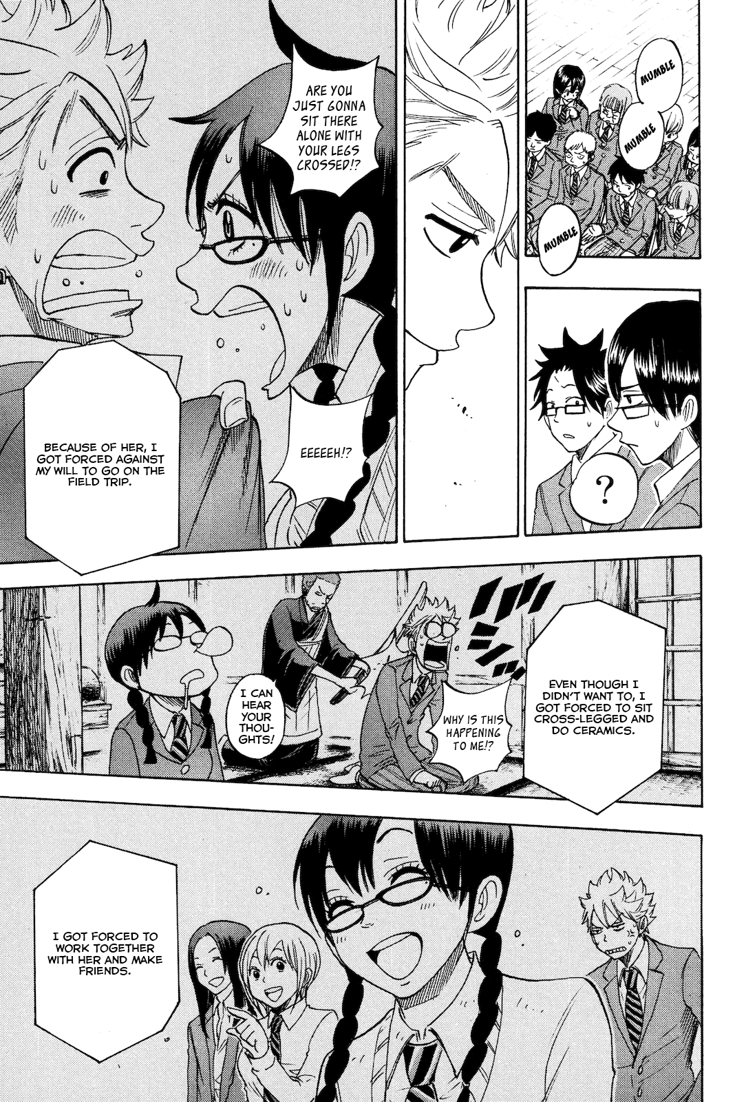 Yanki-kun to Megane-chan Chapter 209 page 11 - Chapter 209: Because of Them