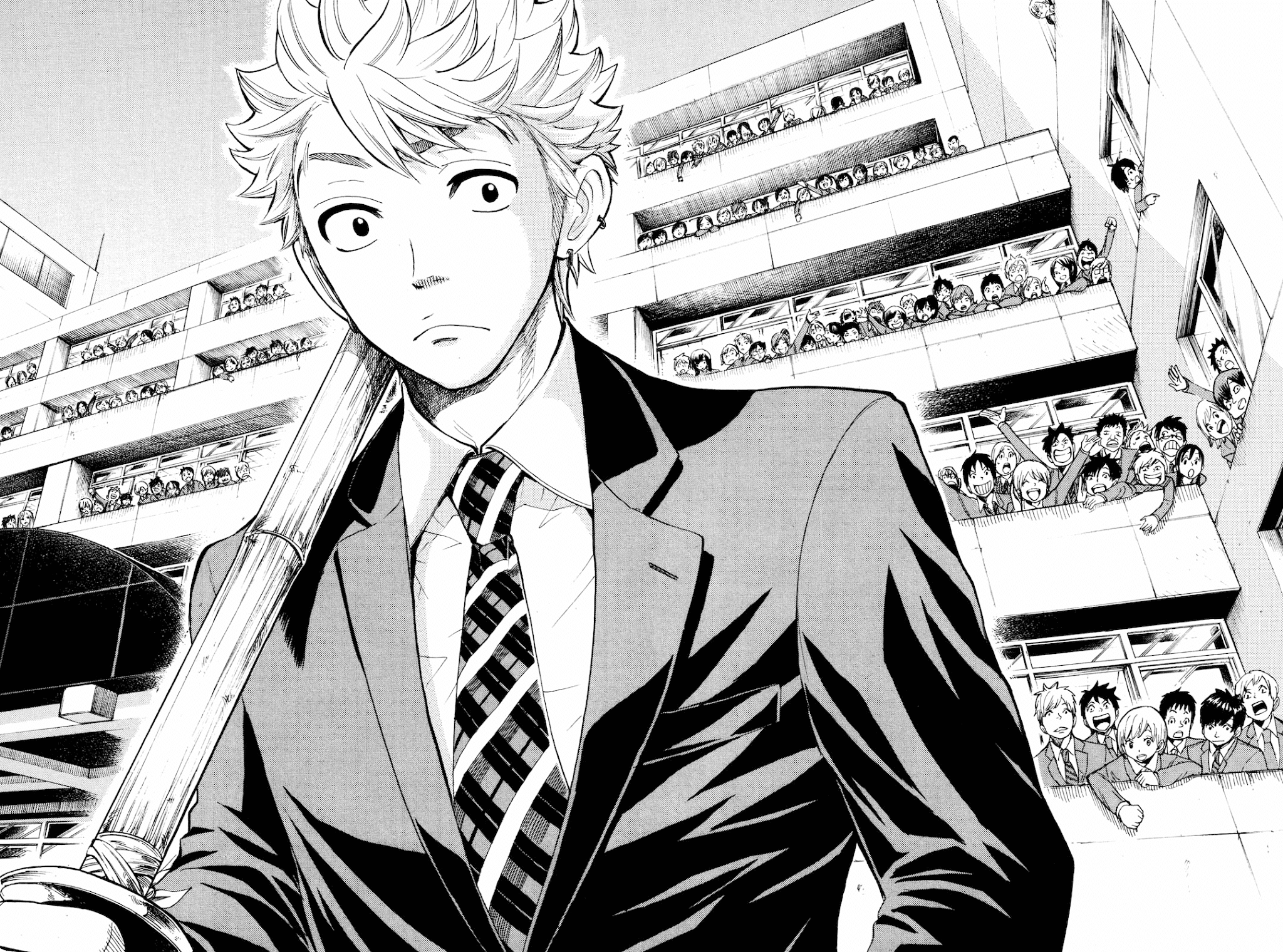 Yanki-kun to Megane-chan Chapter 210 page 18 - Chapter 210: What About Adachi?