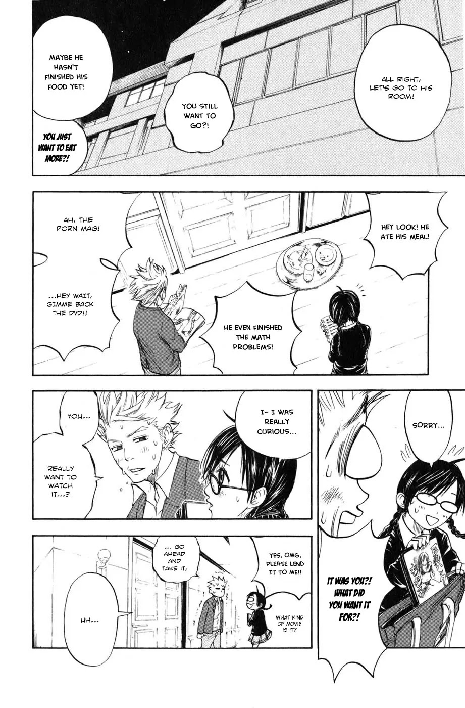 Yanki-kun to Megane-chan Chapter 4 page 22 - Chapter 4: The Meat's Gonna Get Cold!