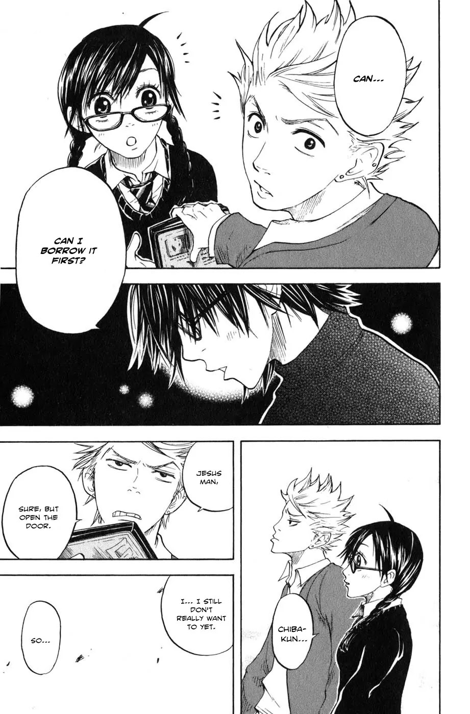 Yanki-kun to Megane-chan Chapter 4 page 23 - Chapter 4: The Meat's Gonna Get Cold!