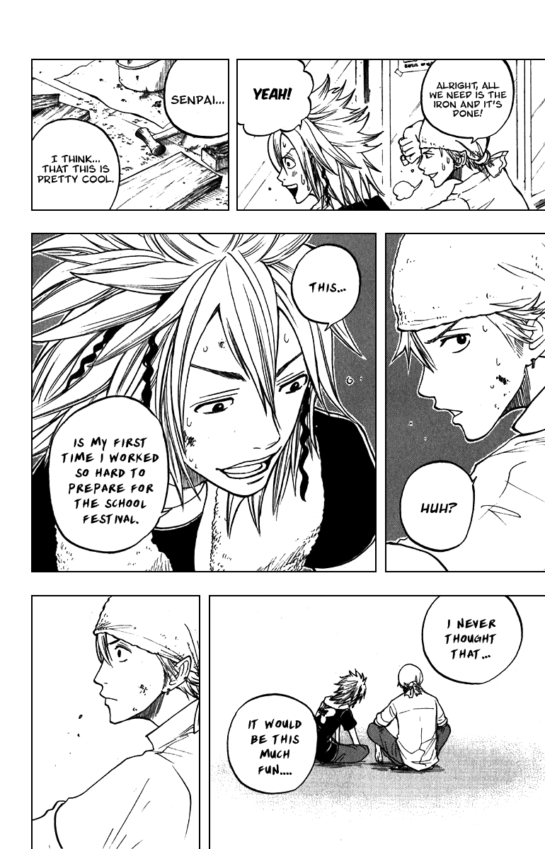 Yanki-kun to Megane-chan Chapter 49 page 14 - Chapter 49: Teeeeeennnn-Hut!