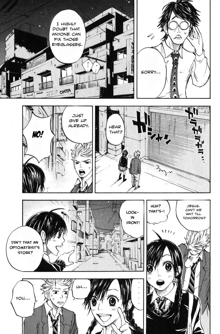 Yanki-kun to Megane-chan Chapter 5 page 13 - Chapter 5: Those Who Have Good Eyesight, Get Outta My Way!