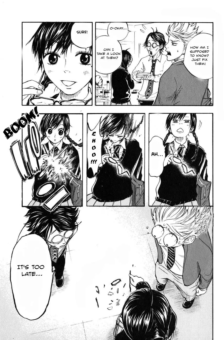 Yanki-kun to Megane-chan Chapter 5 page 9 - Chapter 5: Those Who Have Good Eyesight, Get Outta My Way!
