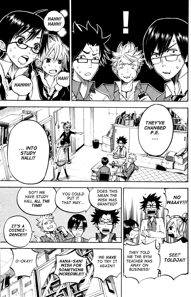 Yanki-kun to Megane-chan Chapter 67 page 5 - Chapter 67: You Should Wish for Something Amazing!!