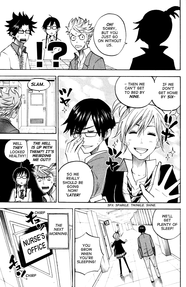Yanki-kun to Megane-chan Chapter 68 page 11 - Chapter 68: I Feel so Relaxed...