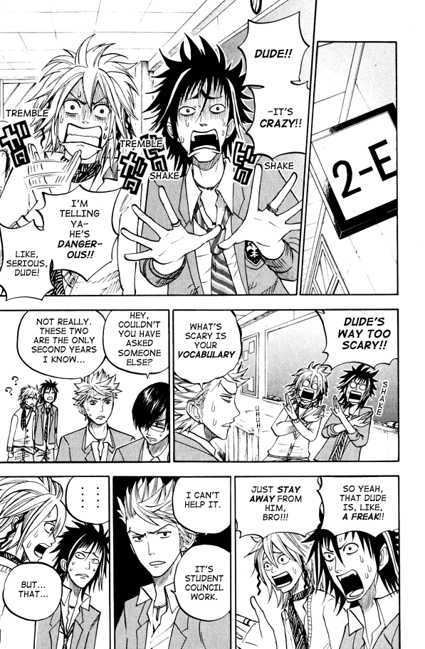 Yanki-kun to Megane-chan Chapter 72 page 13 - Chapter 72: I'm Telling Ya - He's Dangerous!