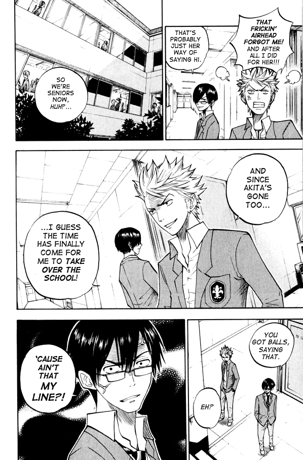 Yanki-kun to Megane-chan Chapter 72 page 8 - Chapter 72: I'm Telling Ya - He's Dangerous!