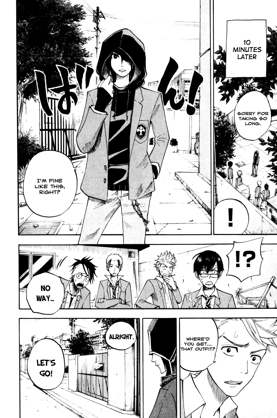 Yanki-kun to Megane-chan Chapter 76 page 10 - Chapter 76: That's All It Takes for Your Leg to Hurt