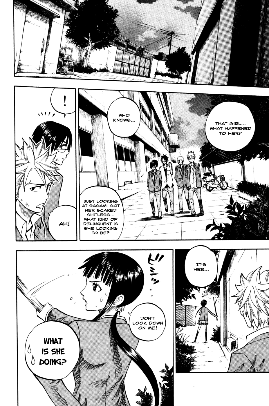 Yanki-kun to Megane-chan Chapter 76 page 16 - Chapter 76: That's All It Takes for Your Leg to Hurt