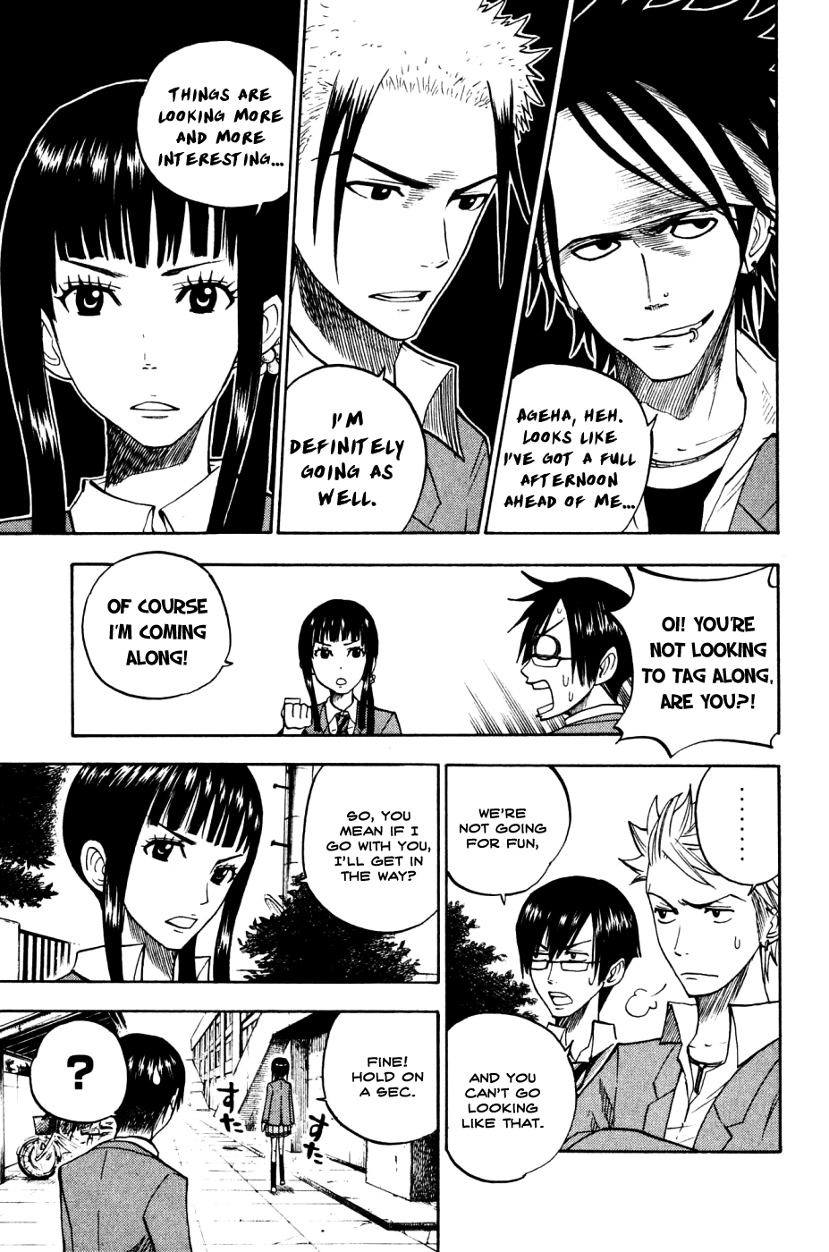 Yanki-kun to Megane-chan Chapter 76 page 9 - Chapter 76: That's All It Takes for Your Leg to Hurt