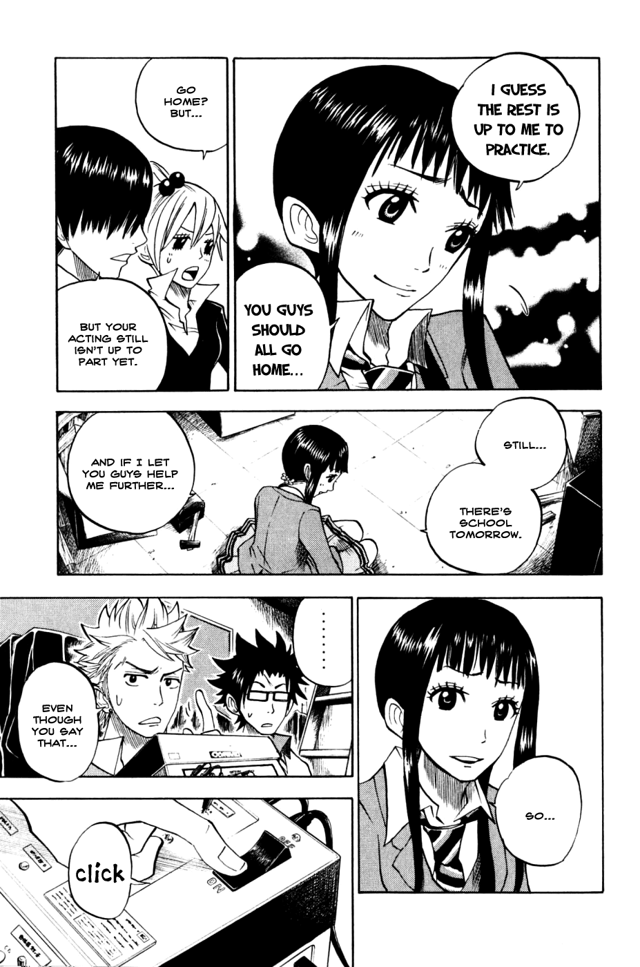 Yanki-kun to Megane-chan Chapter 77 page 13 - Chapter 77: That Scene Just Totally Lost Its Momentum!