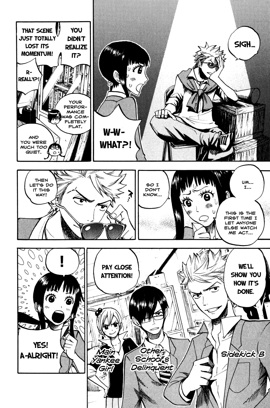 Yanki-kun to Megane-chan Chapter 77 page 8 - Chapter 77: That Scene Just Totally Lost Its Momentum!