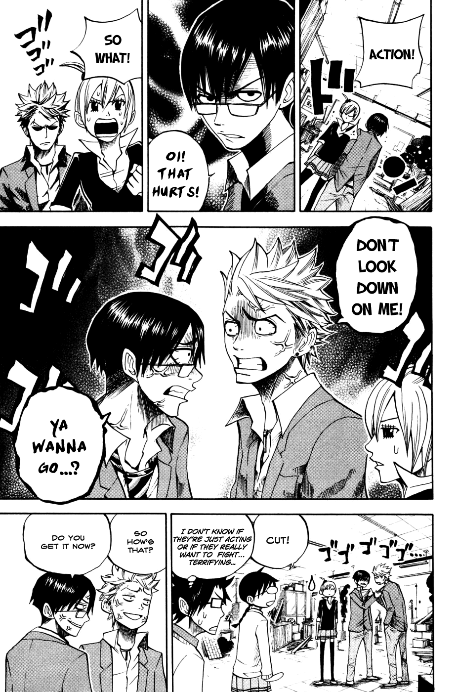 Yanki-kun to Megane-chan Chapter 77 page 9 - Chapter 77: That Scene Just Totally Lost Its Momentum!