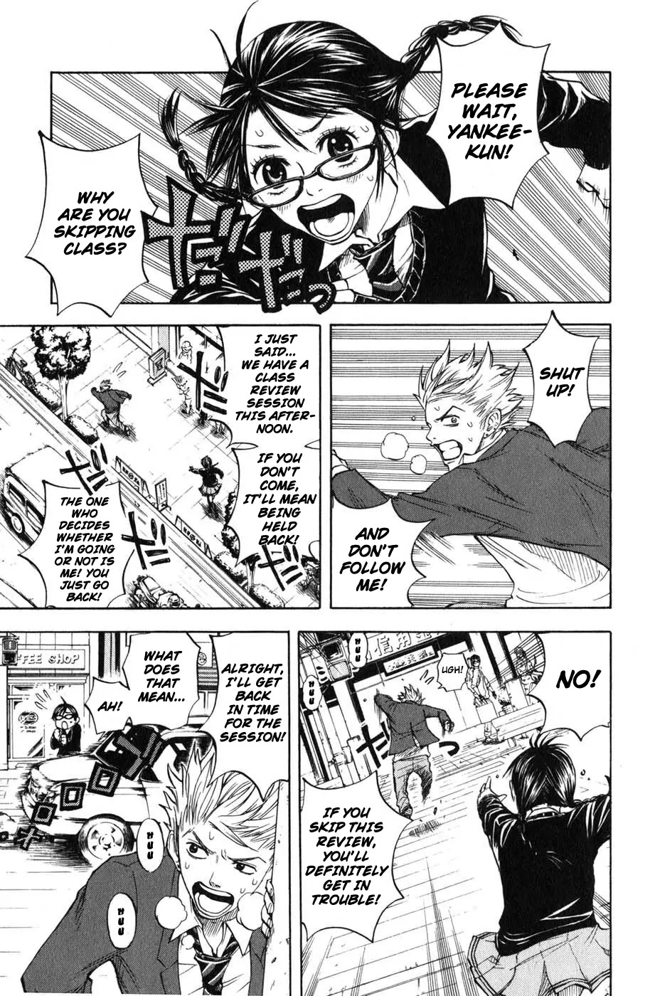 Yanki-kun to Megane-chan Chapter 8 page 3 - Chapter 8: Sometimes I Have to Pick Him Up Too