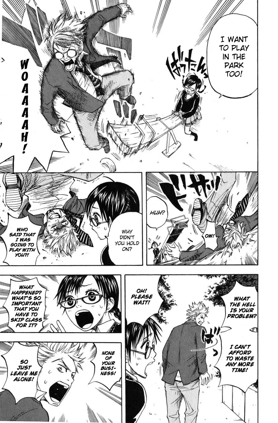 Yanki-kun to Megane-chan Chapter 8 page 5 - Chapter 8: Sometimes I Have to Pick Him Up Too