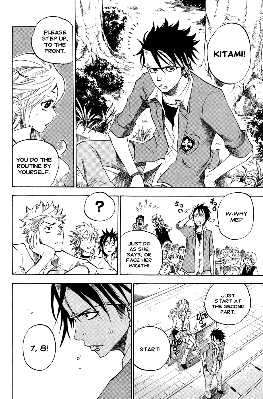 Yanki-kun to Megane-chan Chapter 82 page 14 - Chapter 82: He's Dancing While He's Walking