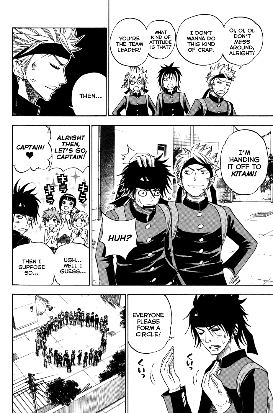 Yanki-kun to Megane-chan Chapter 88 page 12 - Chapter 88: So Let's Give this Fuckin' Richie Boy a Bit Of...
