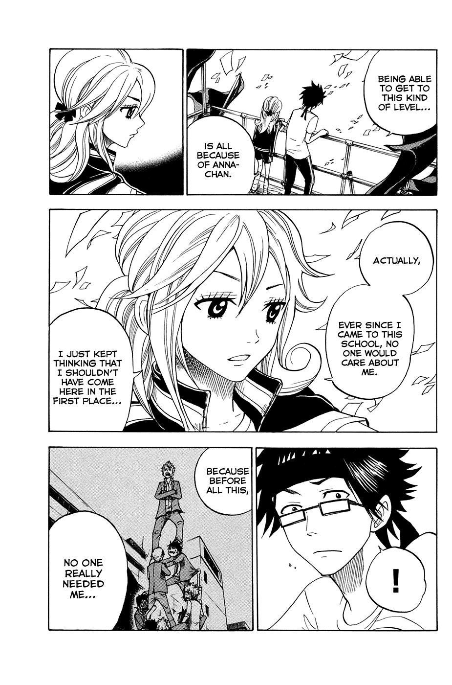 Yanki-kun to Megane-chan Chapter 88 page 17 - Chapter 88: So Let's Give this Fuckin' Richie Boy a Bit Of...