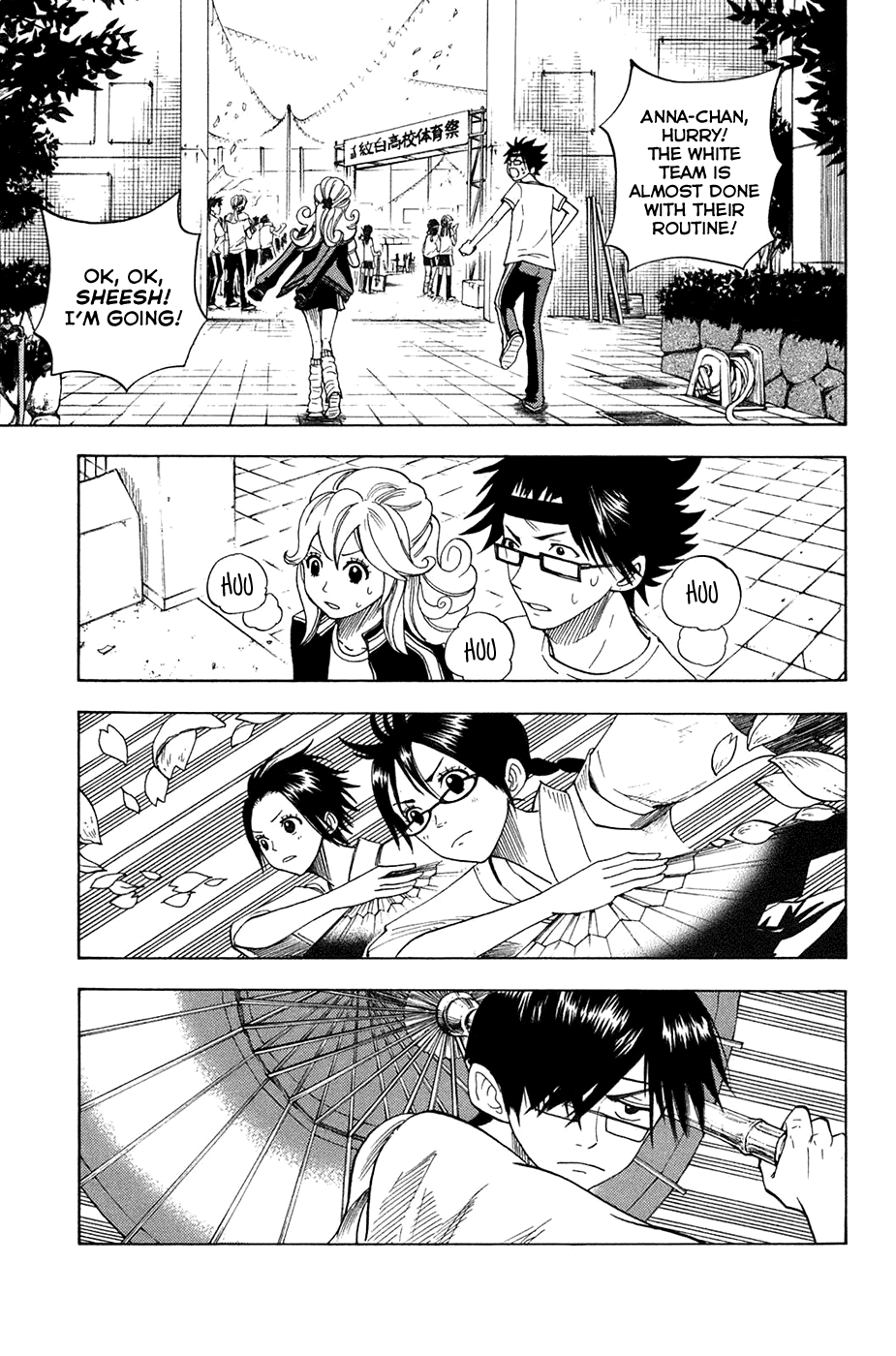 Yanki-kun to Megane-chan Chapter 88 page 3 - Chapter 88: So Let's Give this Fuckin' Richie Boy a Bit Of...