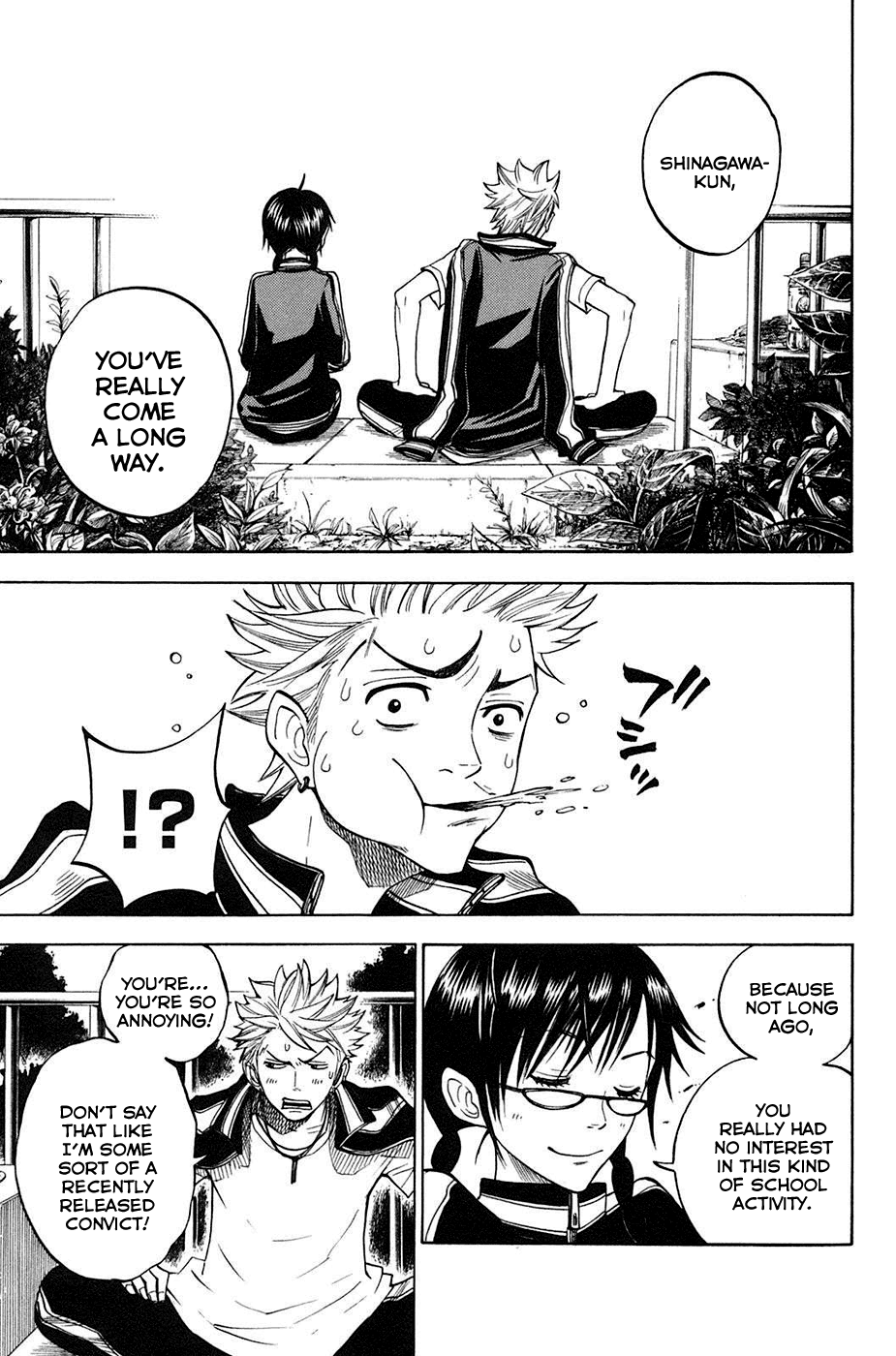 Yanki-kun to Megane-chan Chapter 89 page 15 - Chapter 89: I Was Like that to Begin With