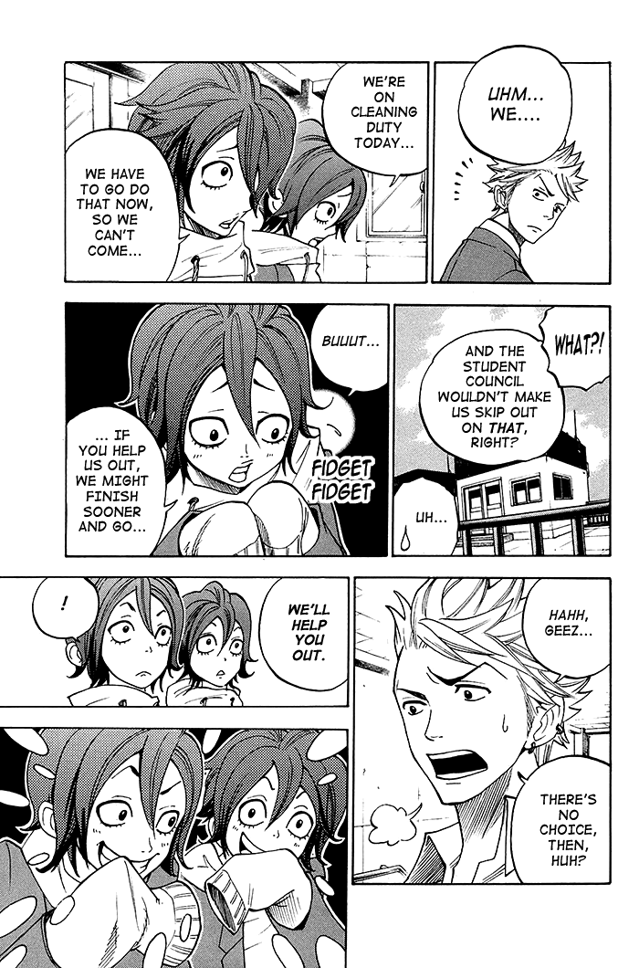 Yanki-kun to Megane-chan Chapter 90 page 11 - Chapter 90: We Don't Really Have Anywhere Else to Go