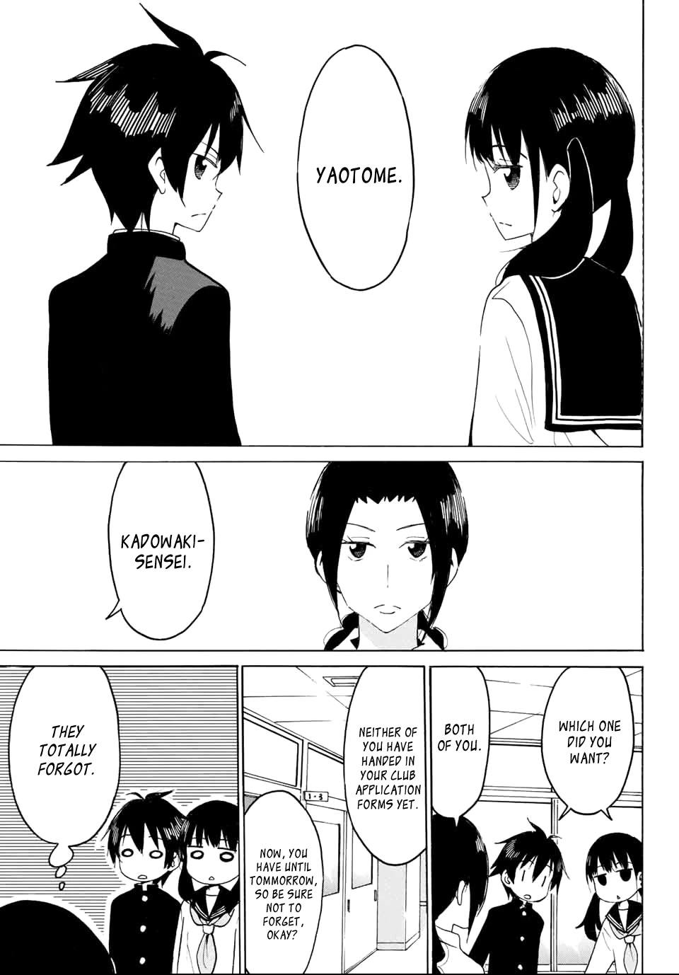 Yaotome x 2 Chapter 12 page 8 - Chapter 12: April is the Time for Shiny New Middle Schoolers