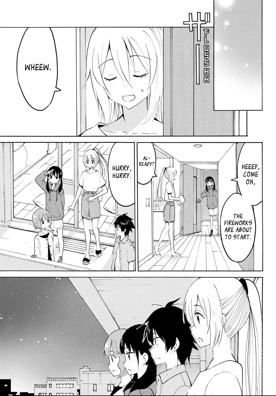 Yaotome x 2 Chapter 17 page 11 - Chapter 17: The Fireworks in September Blaze Remarkably Brightly!