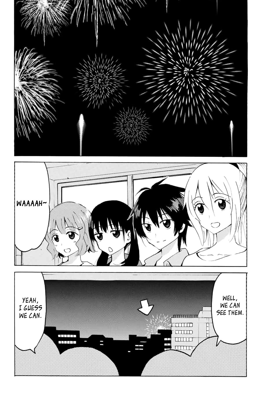 Yaotome x 2 Chapter 17 page 12 - Chapter 17: The Fireworks in September Blaze Remarkably Brightly!
