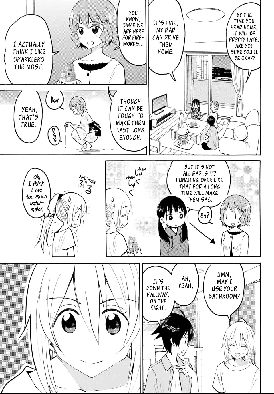 Yaotome x 2 Chapter 17 page 9 - Chapter 17: The Fireworks in September Blaze Remarkably Brightly!