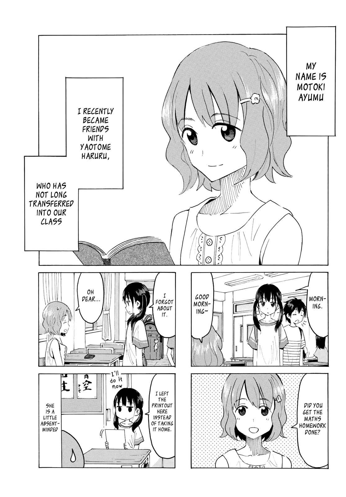 Yaotome x 2 Chapter 2 page 5 - Chapter 2: Being a Transfer Student Has All Sorts of Difficulties