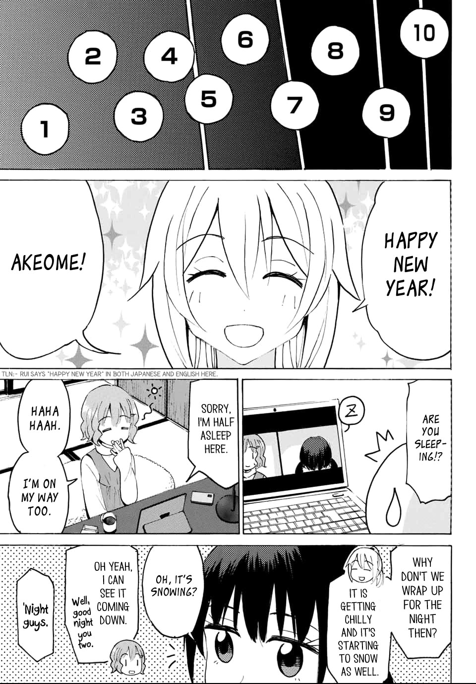 Yaotome x 2 Chapter 20 page 13 - Chapter 20: New Year's Eve Talk Time