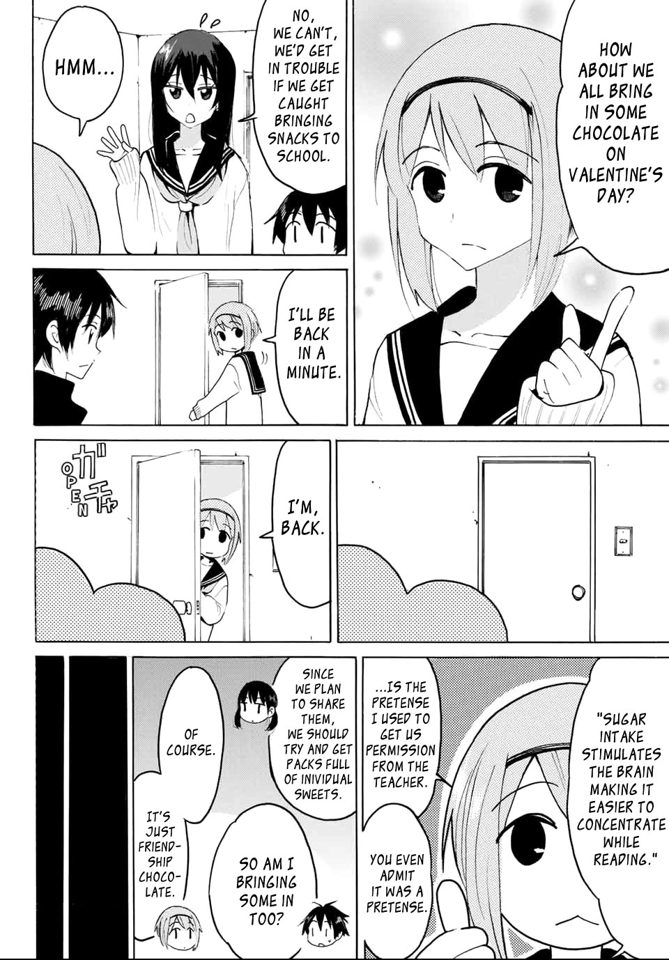Yaotome x 2 Chapter 22 page 7 - Chapter 22: Valentine's Day in the Literature Club