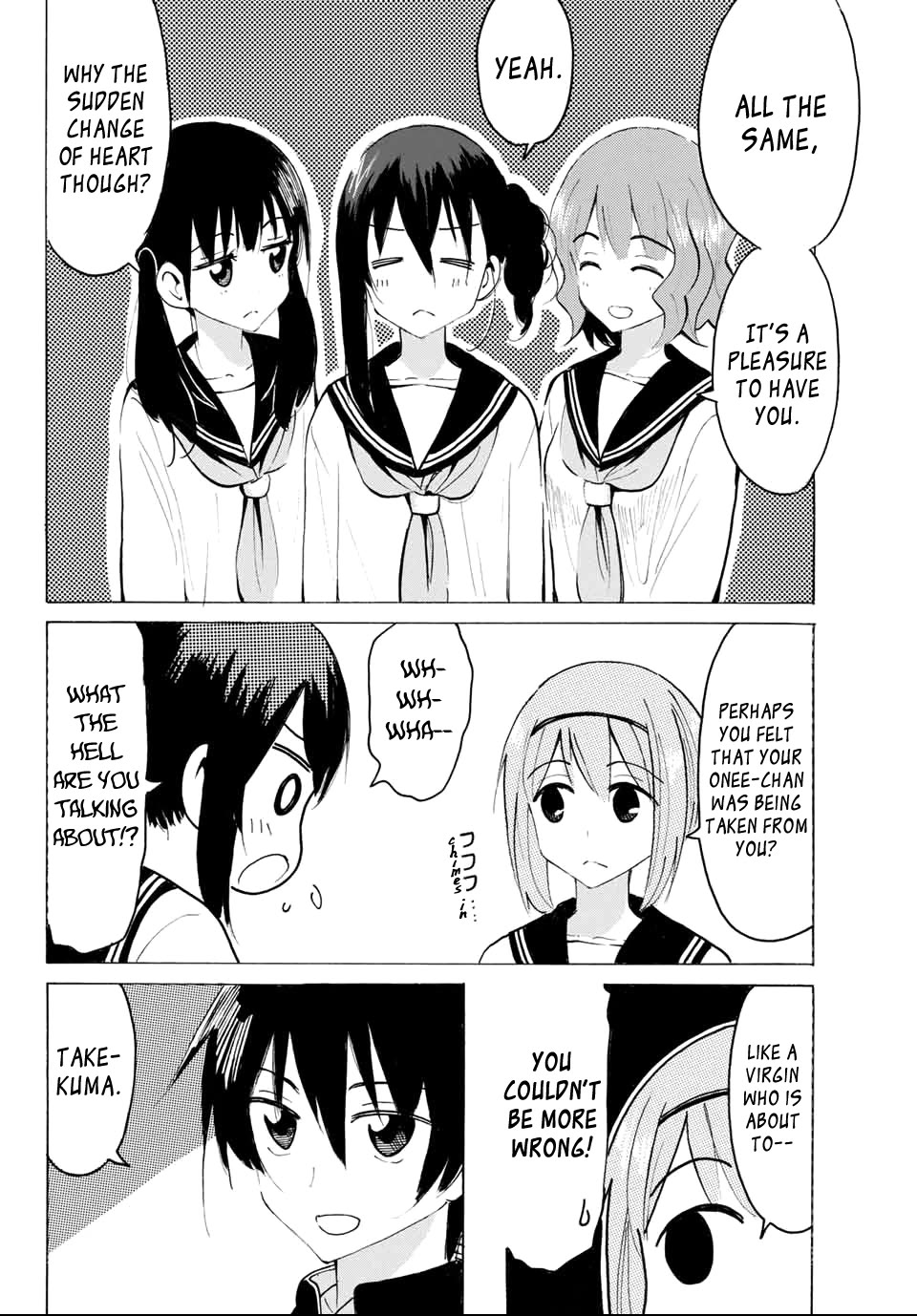 Yaotome x 2 Chapter 24 page 14 - Chapter 24: Freshman Onslaught in April