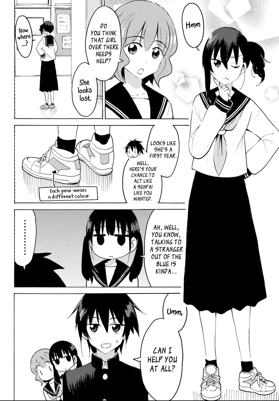 Yaotome x 2 Chapter 24 page 8 - Chapter 24: Freshman Onslaught in April