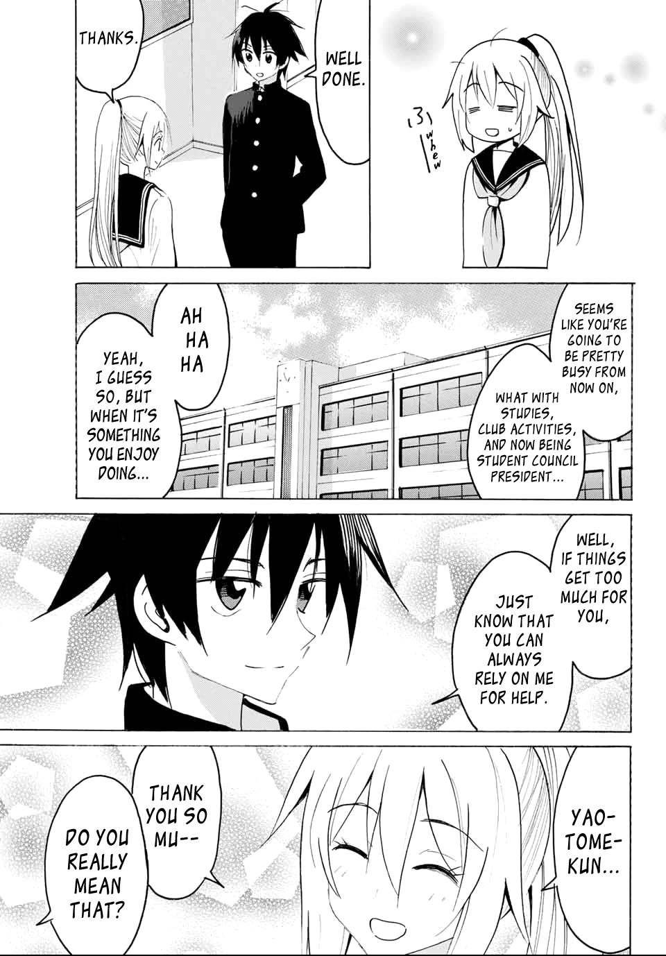 Yaotome x 2 Chapter 25 page 11 - Chapter 25: Student Council Staff Mode