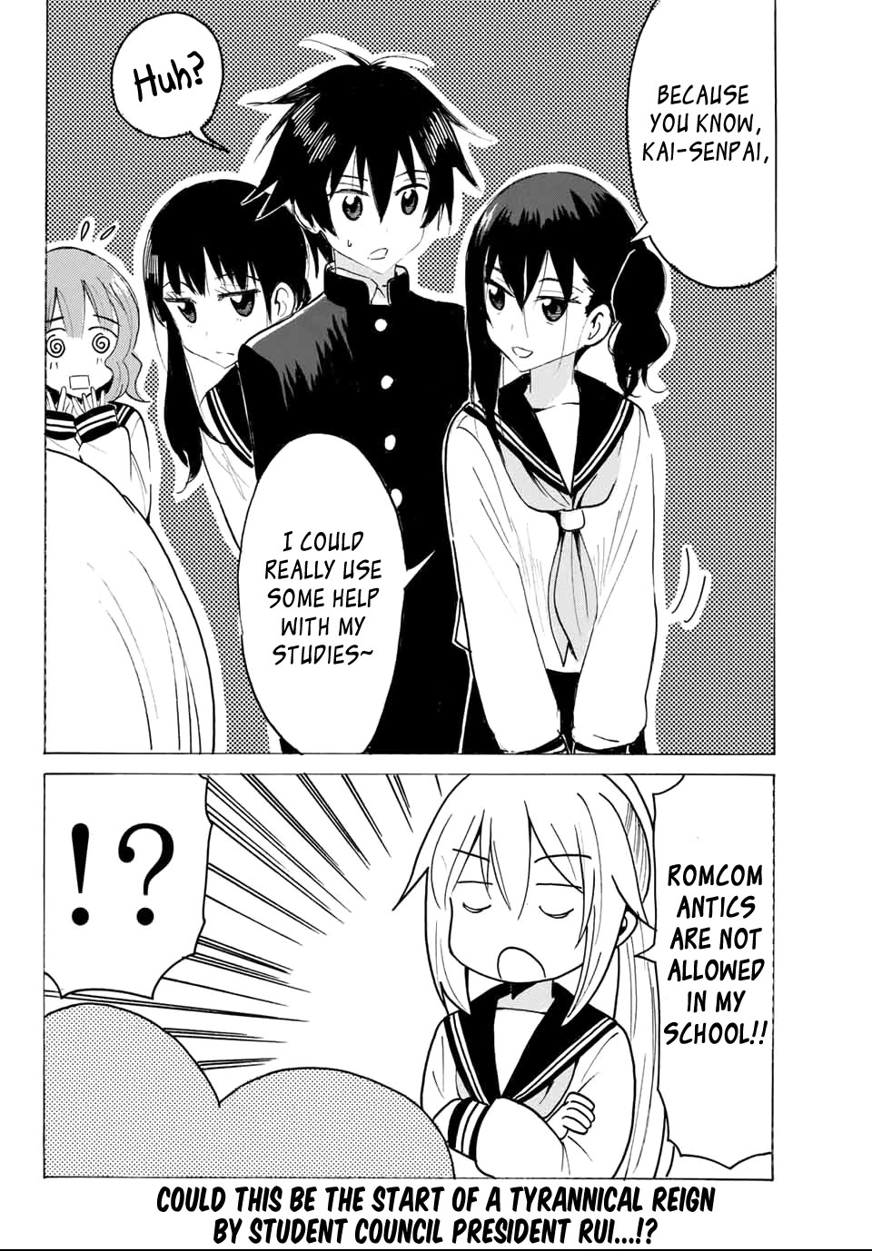 Yaotome x 2 Chapter 25 page 12 - Chapter 25: Student Council Staff Mode