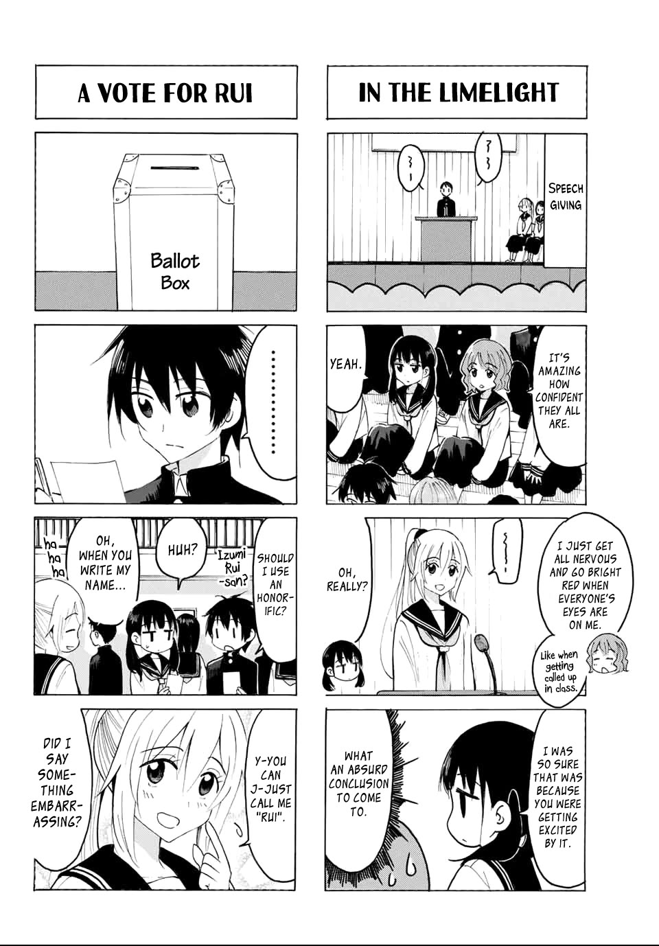 Yaotome x 2 Chapter 25 page 8 - Chapter 25: Student Council Staff Mode