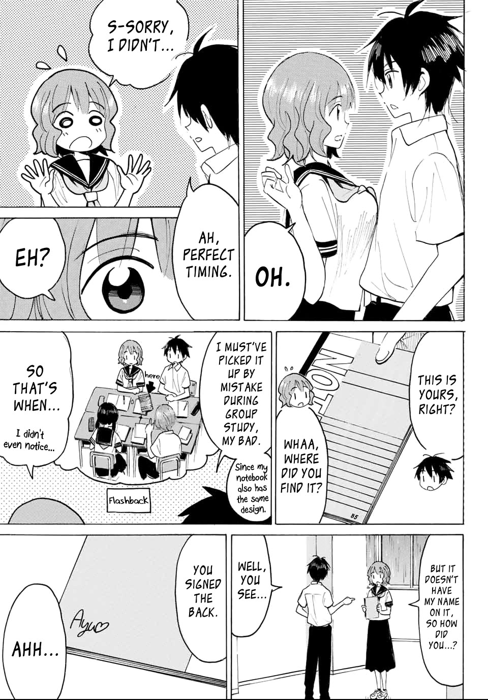 Yaotome x 2 Chapter 26 page 11 - Chapter 26: The Embarrassing Notebook