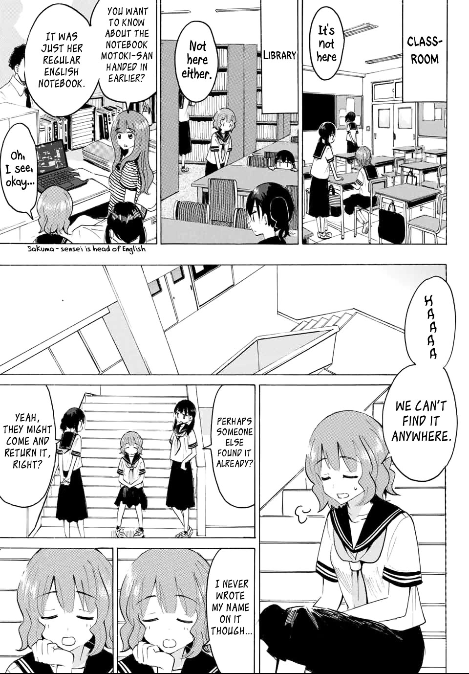 Yaotome x 2 Chapter 26 page 9 - Chapter 26: The Embarrassing Notebook