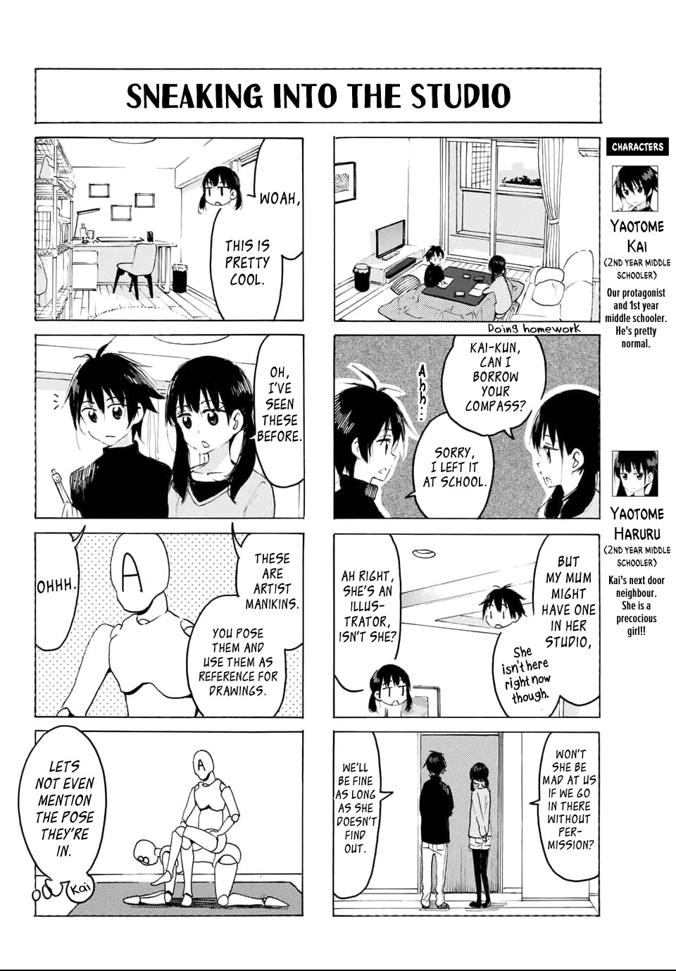 Yaotome x 2 Chapter 31 page 4 - Chapter 31: The Time of Year When You Just Want to Melt Beneath a Kotatsu