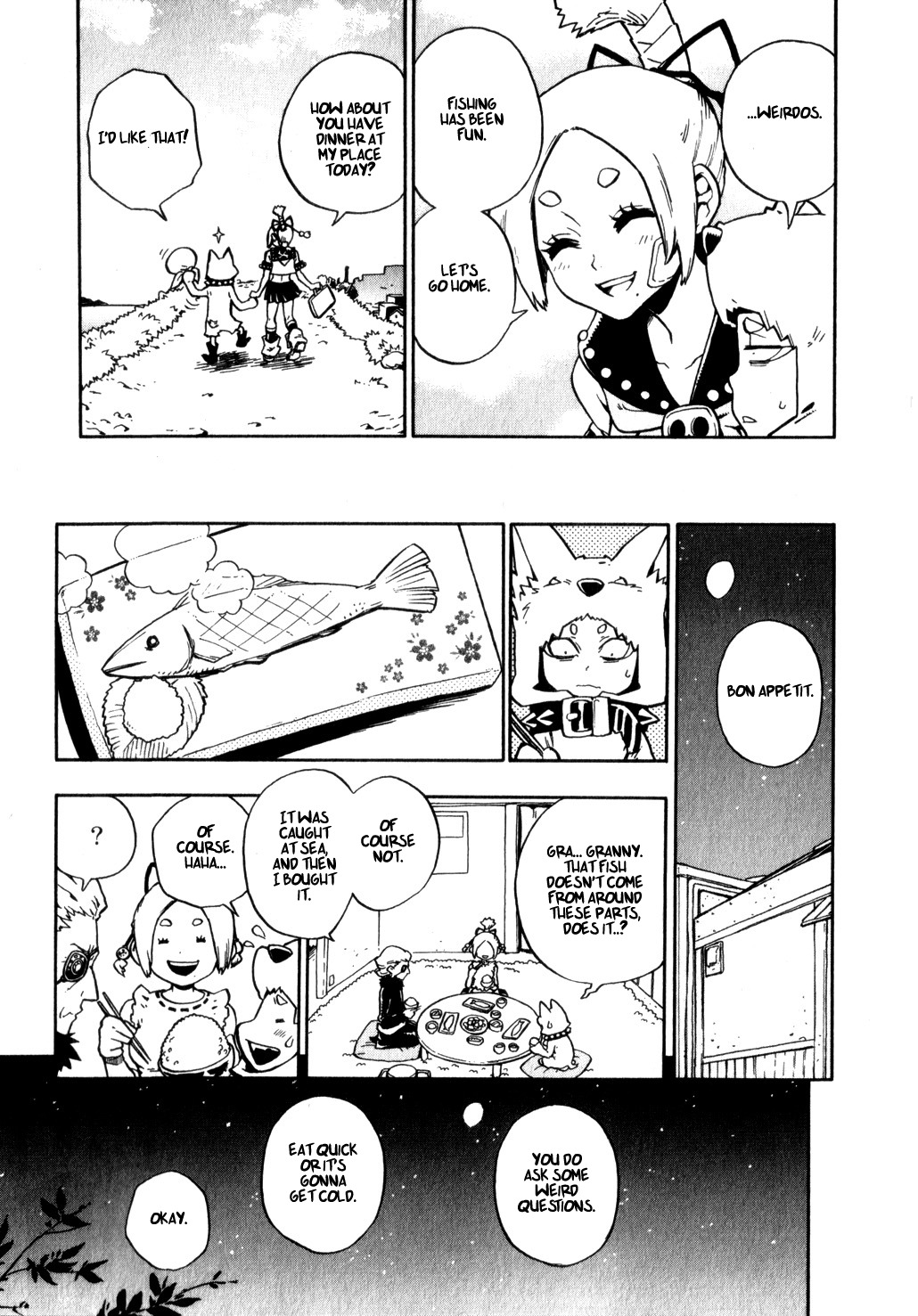 Yaoyorozu Girl Chapter 13 page 14 - Chapter 13: Legendary Fishing